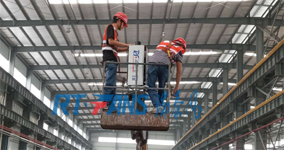 汽車(chē)4s店降溫方案瑞泰風(fēng)工業(yè)風(fēng)扇安裝