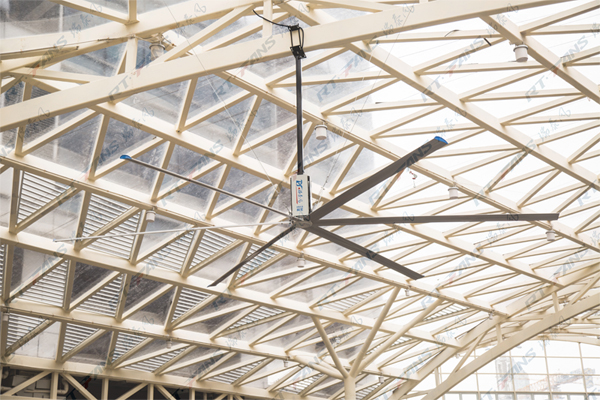 瑞泰風RTFANS HVLS fan大型商場通風降溫案例圖
