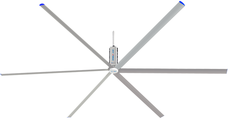 瑞泰風RTFANS HVLS fan大型商場通風降溫案例圖