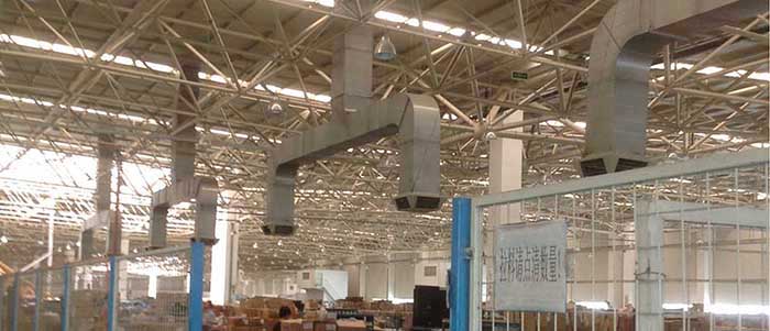 廣州豪進(jìn)集團(tuán)扇機(jī)組合安裝案例