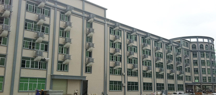 制衣廠環(huán)保空調(diào)森馬服飾工程案例